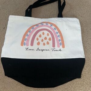 Teacher tote bag